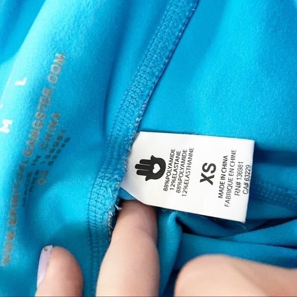 Spiritual Gangster light blue high waist leggings - Picture 7 of 7